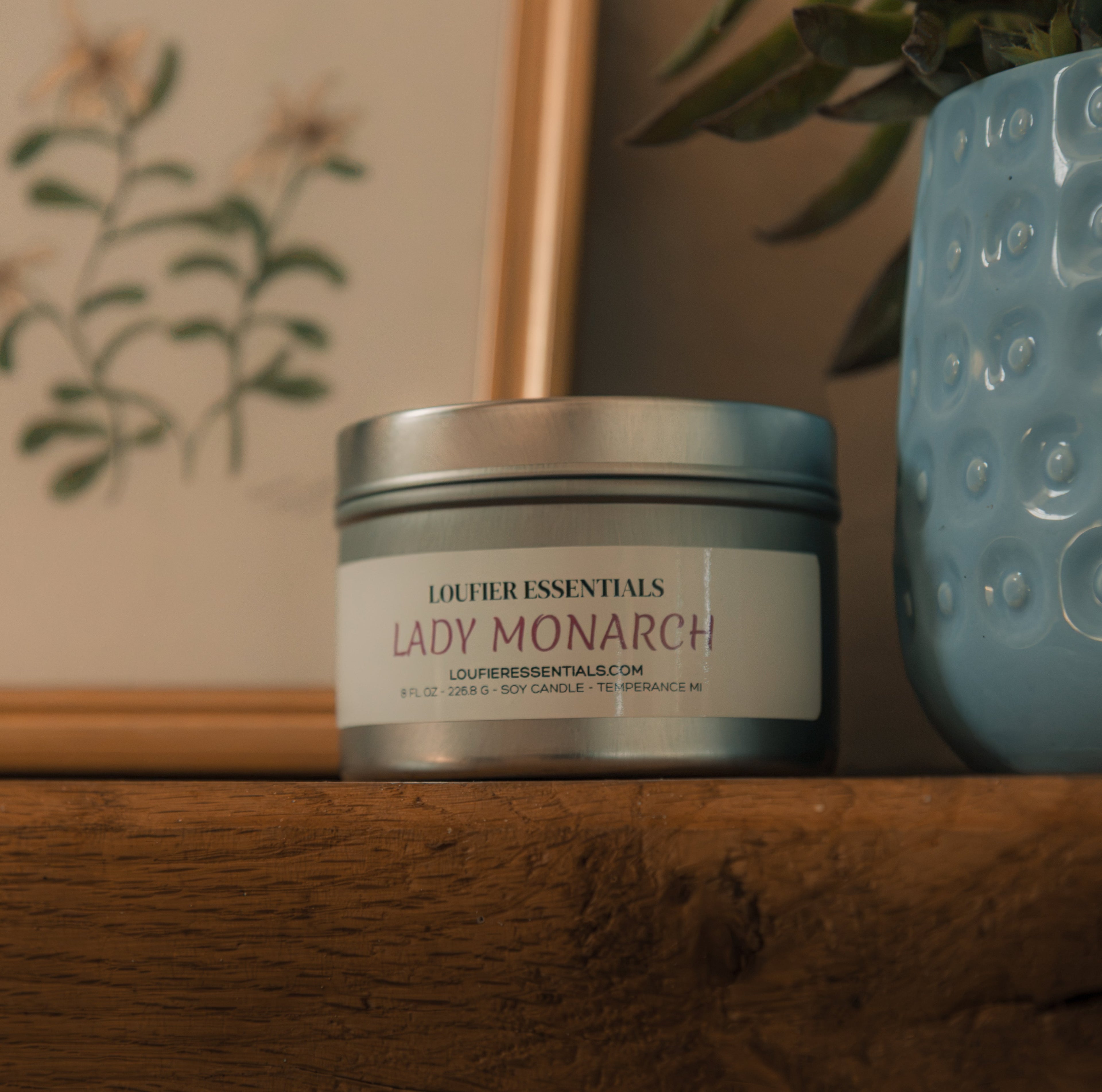 Lady Monarch 8oz Candle